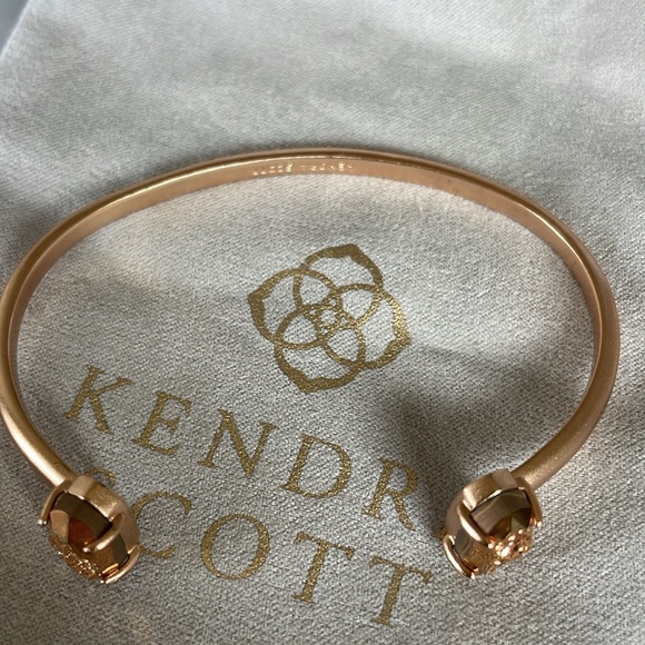 Kendra Scott Elton Rose Gold Drusy Bracelet - Picture 3 of 5